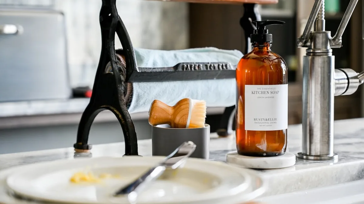 Liquide vaisselle maison